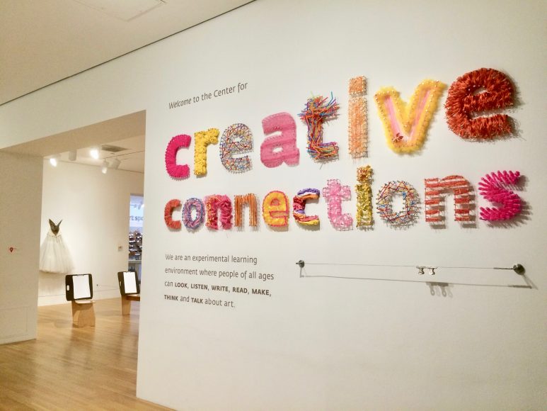 Creative Connection, the kid-centric exhibit at the Dallas Museum of Art.