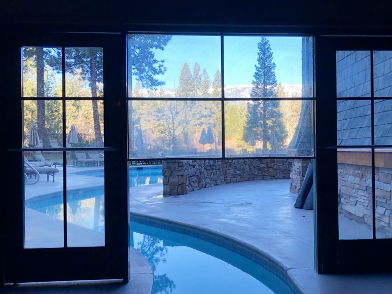 Hit the heated pool from the inside out! 