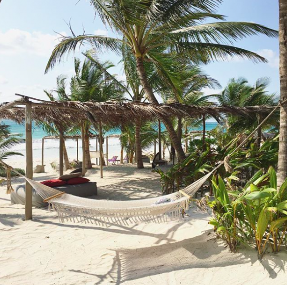 Today's agenda at the Hotel Nomade in Tulum, Mexico? Nada. {Photo: Hotel Nomade}